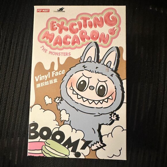 SEA SALT COCONUT Labubu Pop Mart Exciting Macaron Pendant Plush Authentic BNIB - Picture 2 of 8